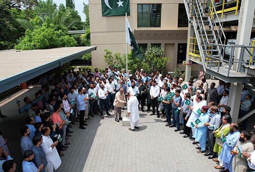 Flag Hoisting Ceremony